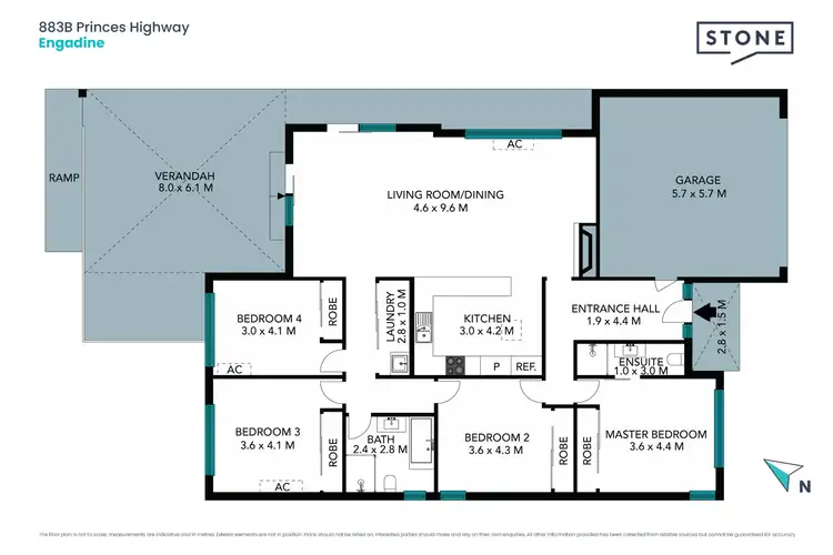 Floorplan of Homely house listing, 883B Princes Highway, Engadine NSW 2233
