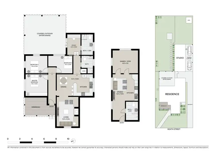 Floorplan of Homely house listing, 10 Heath Street, Asquith NSW 2077