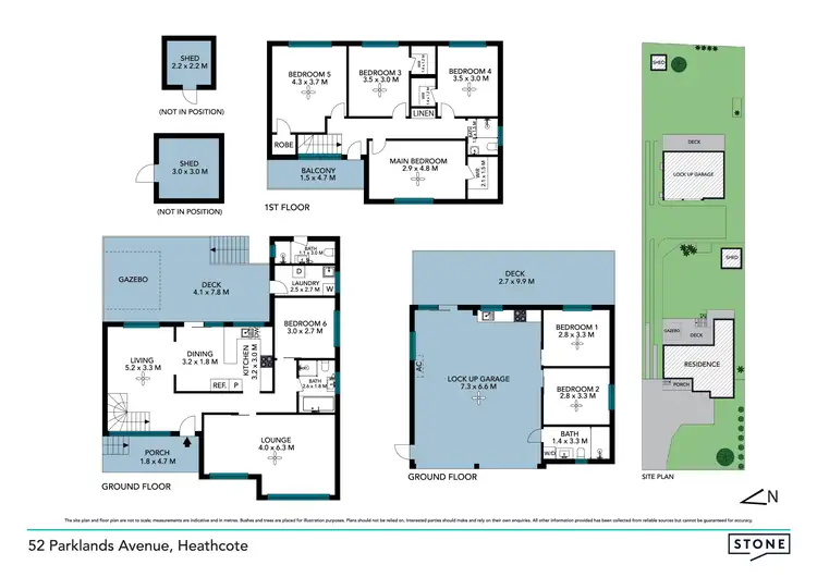 Floorplan of Homely house listing, 52 Parklands Avenue, Heathcote NSW 2233