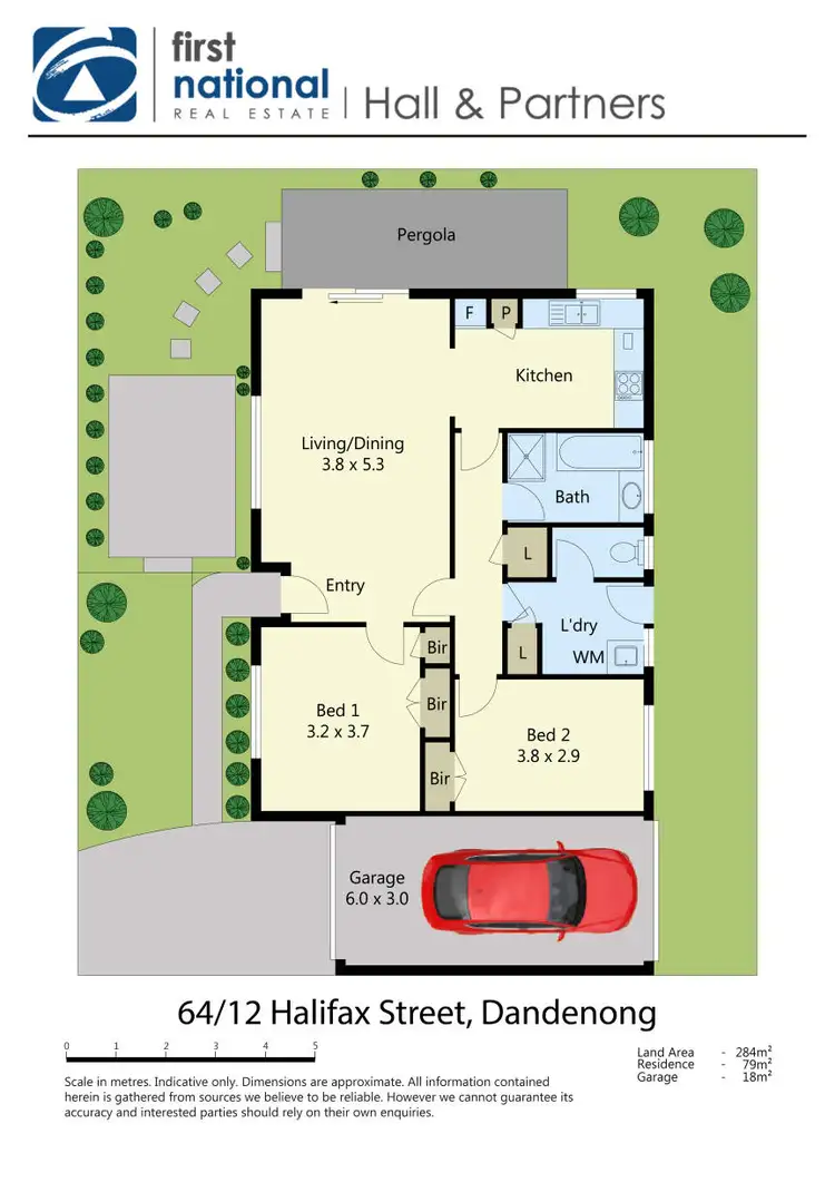 Floorplan of Homely unit listing, 64/12 Halifax Street, Dandenong VIC 3175