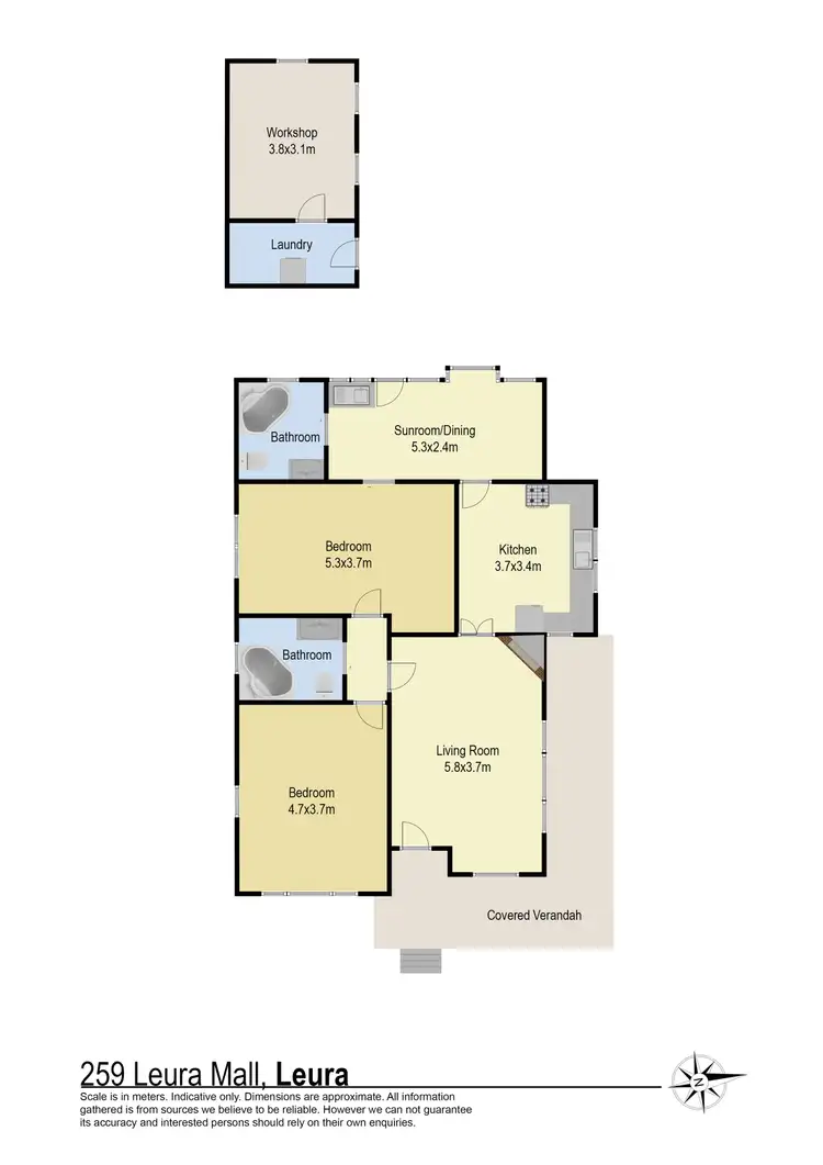 Floorplan of Homely house listing, 259 Leura Mall, Leura NSW 2780