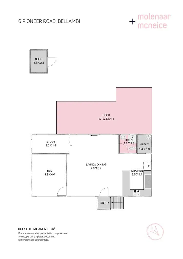 Floorplan of Homely house listing, 6 Pioneer Road, Bellambi NSW 2518