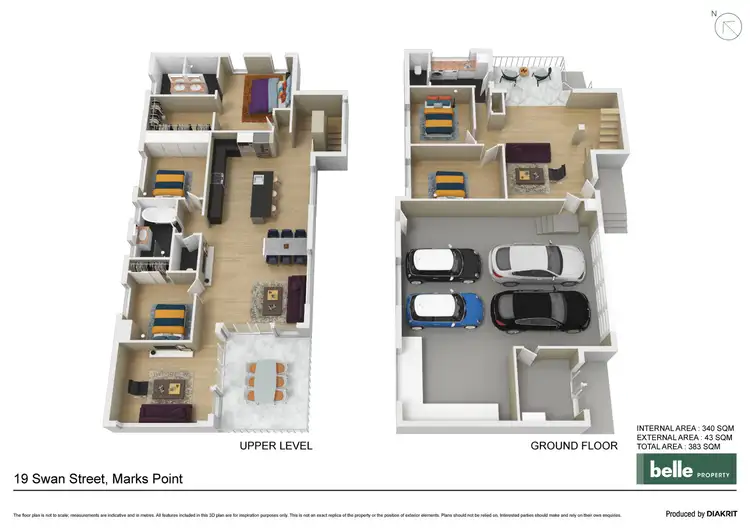 Floorplan of Homely house listing, 19 Swan Street, Marks Point NSW 2280