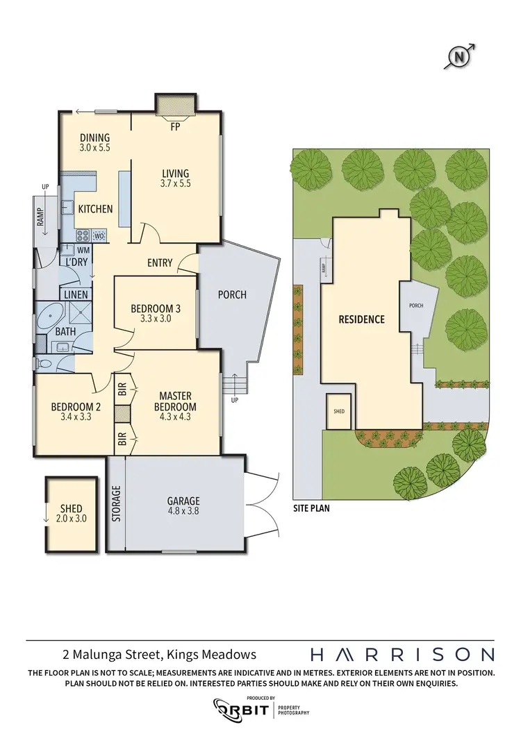 Floorplan of Homely house listing, 2 Malunga Street, Kings Meadows TAS 7249