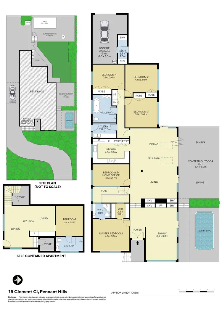 Floorplan of Homely house listing, 16 Clement Close, Pennant Hills NSW 2120