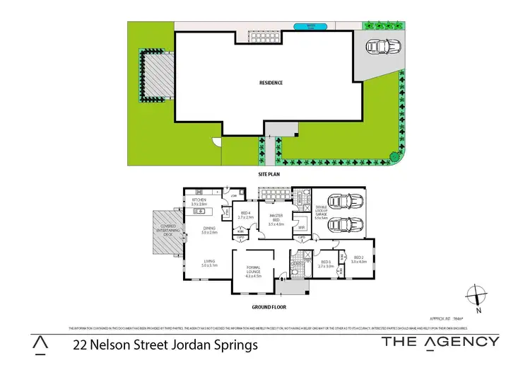 Floorplan of Homely house listing, 22 Nelson Street, Jordan Springs NSW 2747