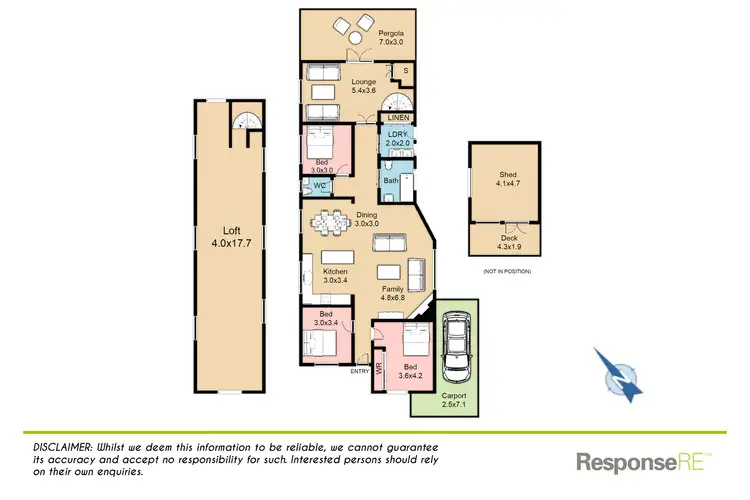 Floorplan of Homely house listing, 22 Oxford Street, Riverstone NSW 2765