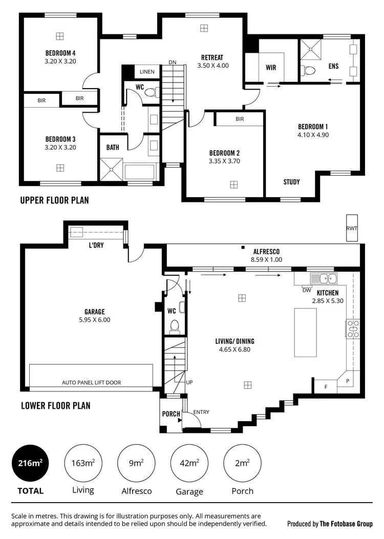 Floorplan of Homely townhouse listing, 27C Beauchamp Street, Kurralta Park SA 5037