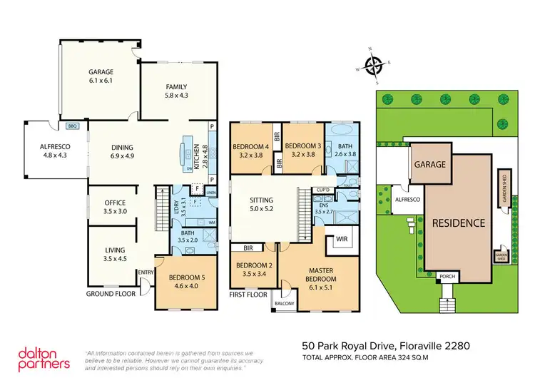 Floorplan of Homely house listing, 50 Park Royal Drive, Floraville NSW 2280