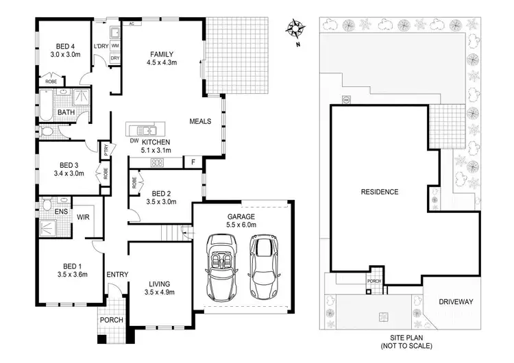 Floorplan of Homely house listing, 24 Mistral Way, Beveridge VIC 3753