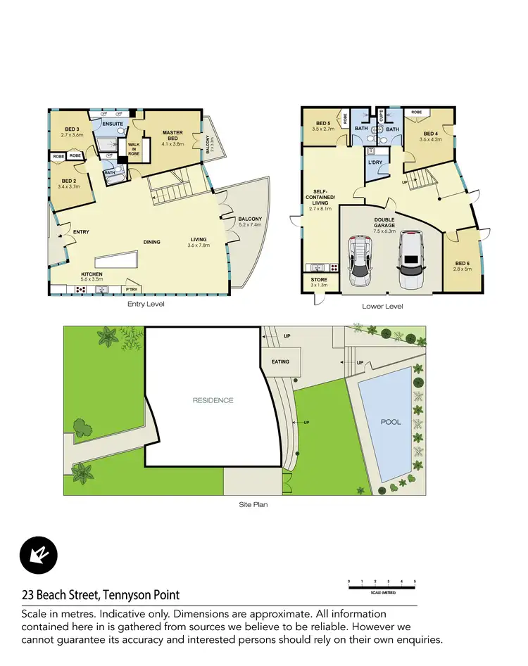 Floorplan of Homely house listing, 23 Beach Street, Tennyson Point NSW 2111