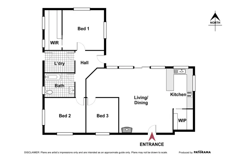 Floorplan of Homely rural property listing, 372 Caves Road, Wee Jasper NSW 2582