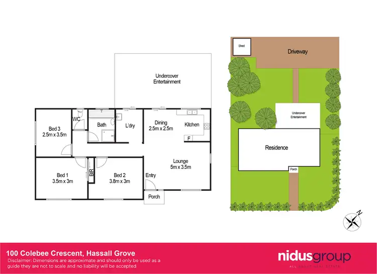 Floorplan of Homely house listing, 100 Colebee Crescent, Hassall Grove NSW 2761