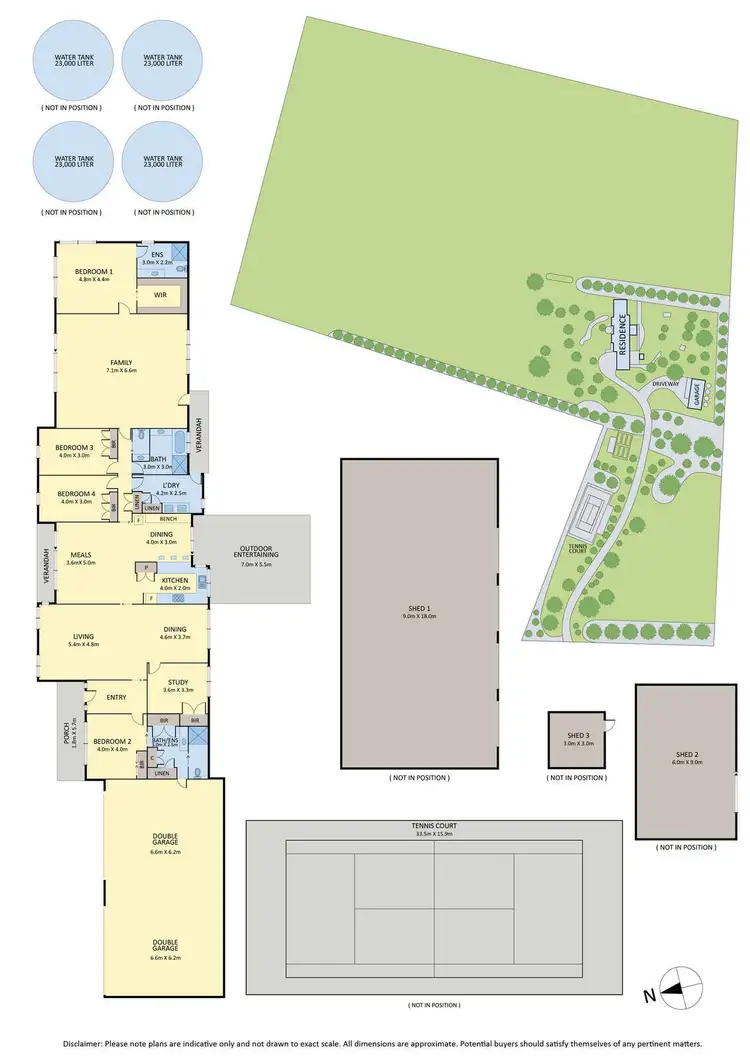 Floorplan of Homely house listing, 102 Kemp Road, New Gisborne VIC 3438