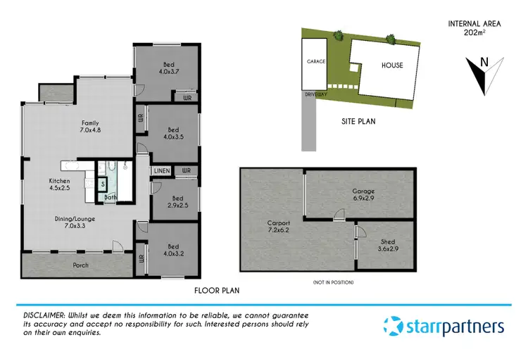 Floorplan of Homely house listing, 40 Erebus Crescent, Tregear NSW 2770