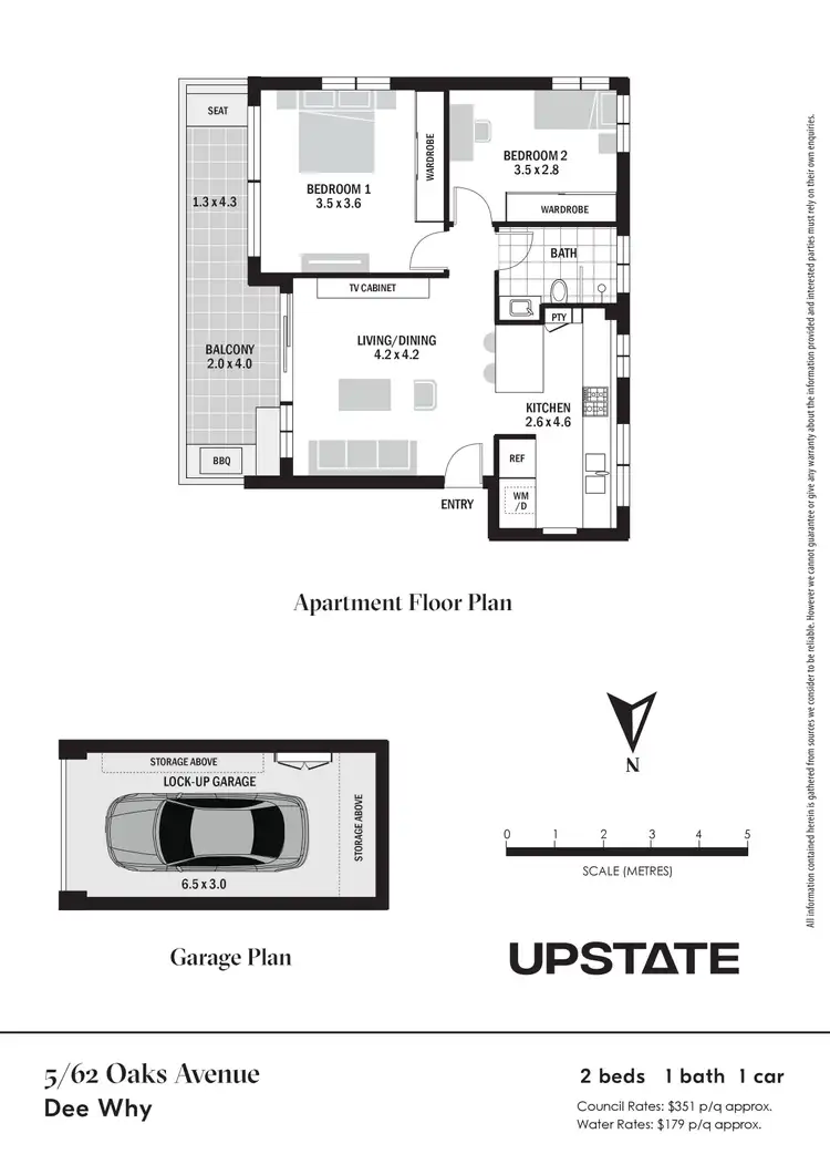 Floorplan of Homely apartment listing, 5/62 Oaks Avenue, Dee Why NSW 2099