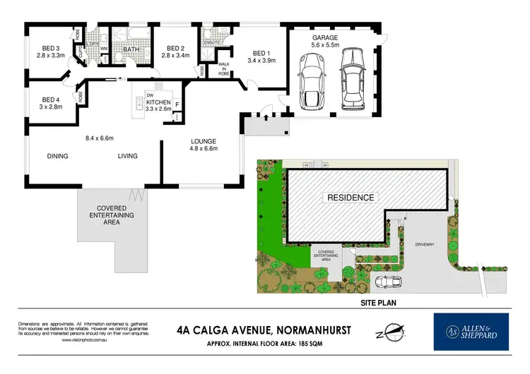 Floorplan of Homely house listing, 4A Calga Avenue, Normanhurst NSW 2076