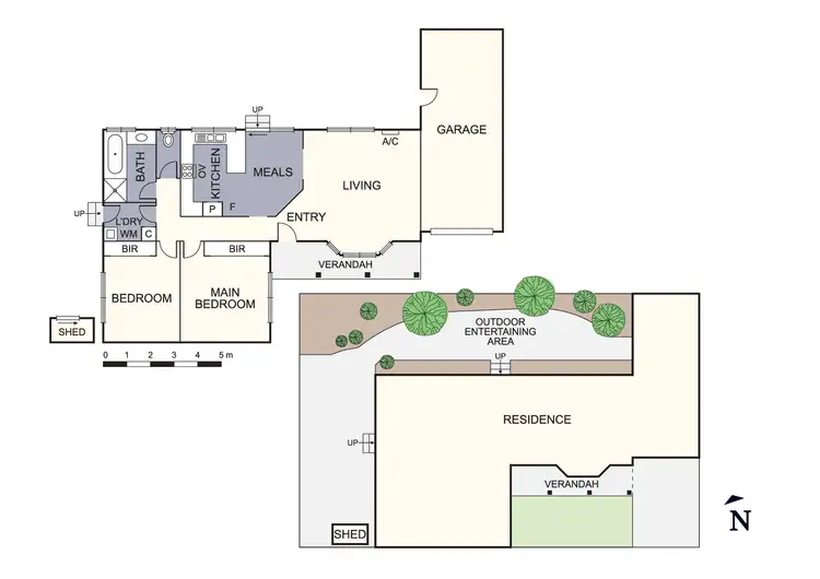 Floorplan of Homely unit listing, 4/2 William Street, Boronia VIC 3155