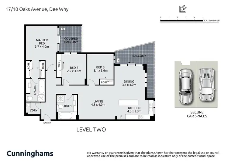 Floorplan of Homely unit listing, 17/10 Oaks Avenue, Dee Why NSW 2099