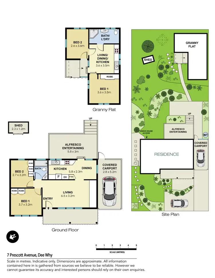 Floorplan of Homely house listing, 7 Prescott Avenue, Dee Why NSW 2099