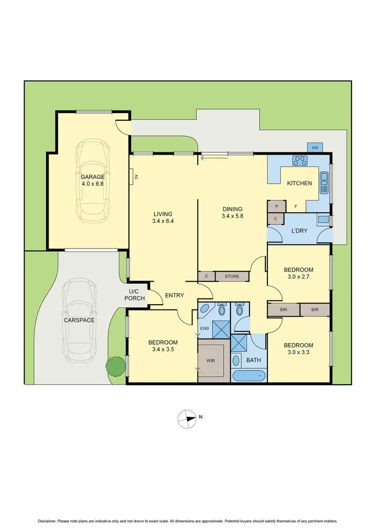 Floorplan of Homely unit listing, 3/157 Cooper Street, Essendon VIC 3040