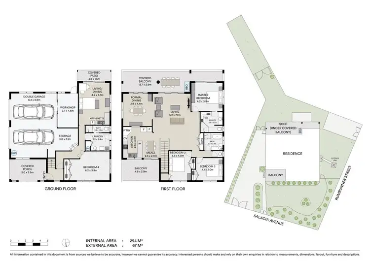 Floorplan of Homely house listing, 1 Salacia Avenue, Mermaid Waters QLD 4218