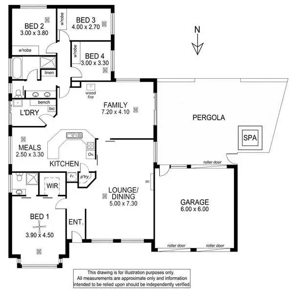 Floorplan of Homely house listing, 11 Shaughnessy Court, Mount Gambier SA 5290