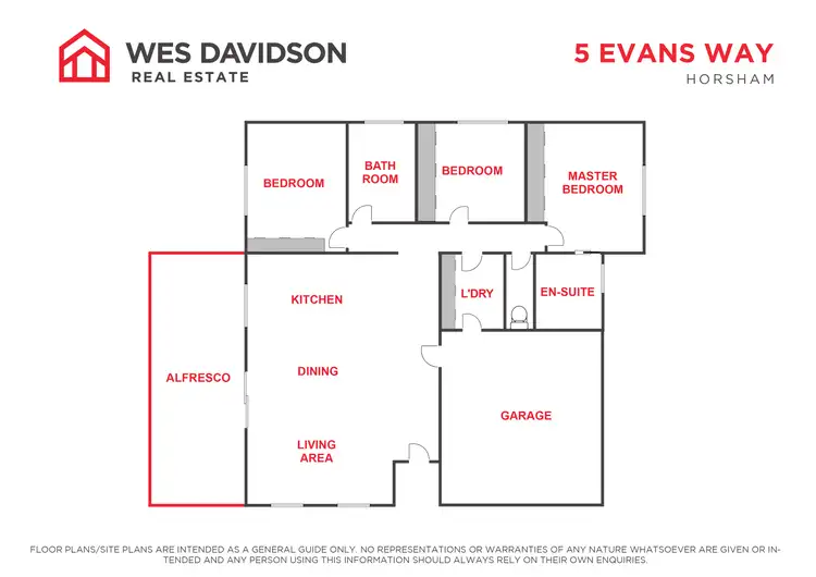 Floorplan of Homely townhouse listing, 5 Evans Way, Horsham VIC 3400
