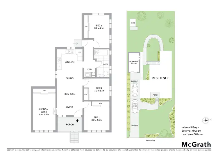 Floorplan of Homely house listing, 40 Emu Drive, San Remo NSW 2262