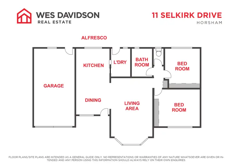Floorplan of Homely unit listing, 11 Selkirk Drive, Horsham VIC 3400