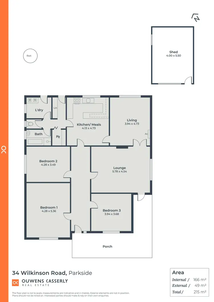 Floorplan of Homely house listing, 34 Wilkinson Road, Parkside SA 5063
