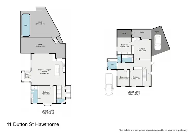 Floorplan of Homely house listing, 11 Dutton Street, Hawthorne QLD 4171