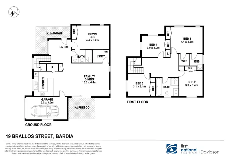 Floorplan of Homely house listing, 19 Brallos Street, Bardia NSW 2565