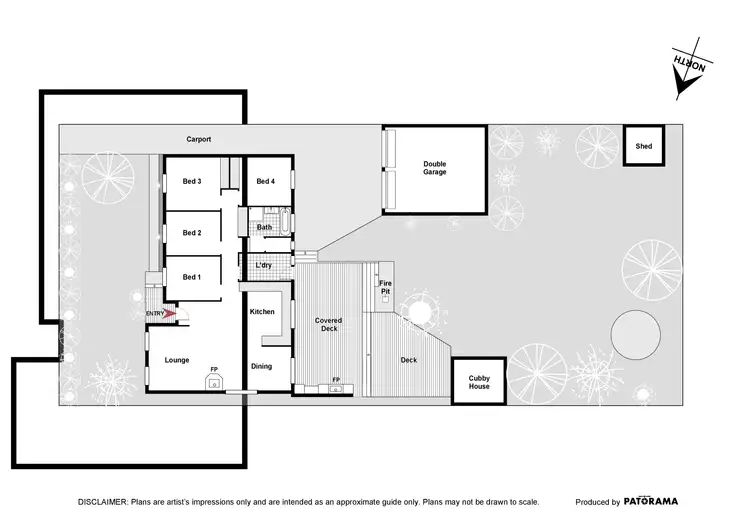 Floorplan of Homely house listing, 106 Summerland Circuit, Kambah ACT 2902