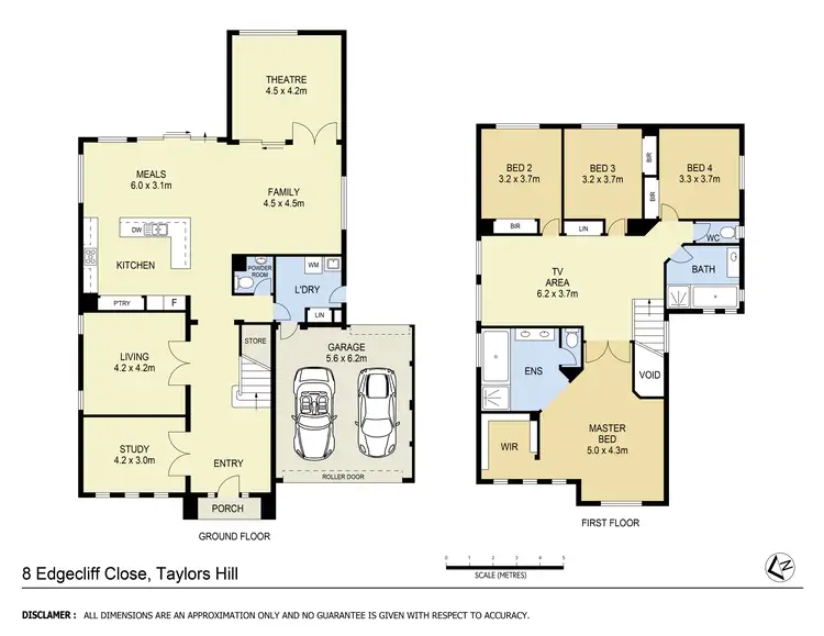 Floorplan of Homely house listing, 8 Edgecliff Close, Taylors Hill VIC 3037