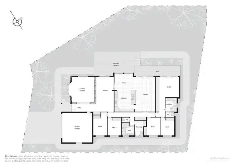 Floorplan of Homely house listing, 4 Just Place, Nicholls ACT 2913