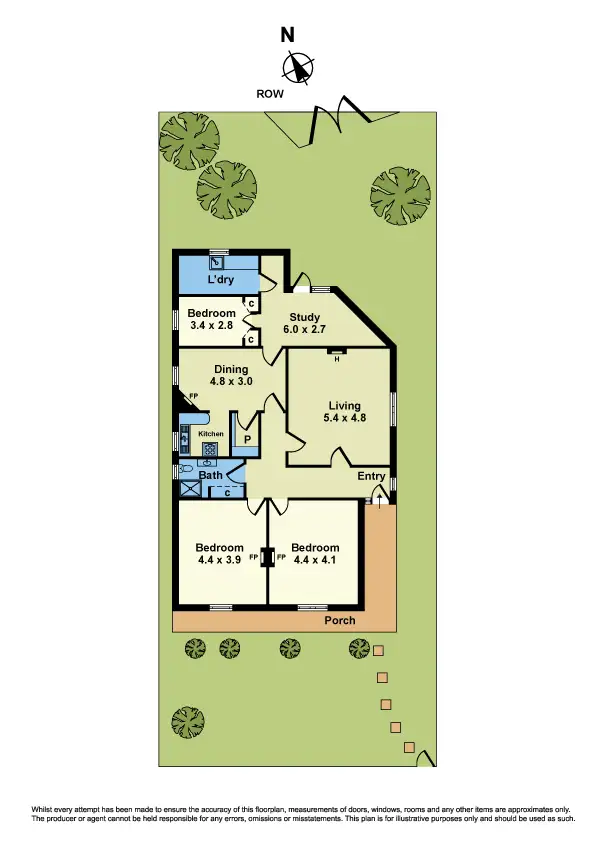 Floorplan of Homely house listing, 48 Station Place, Sunshine VIC 3020