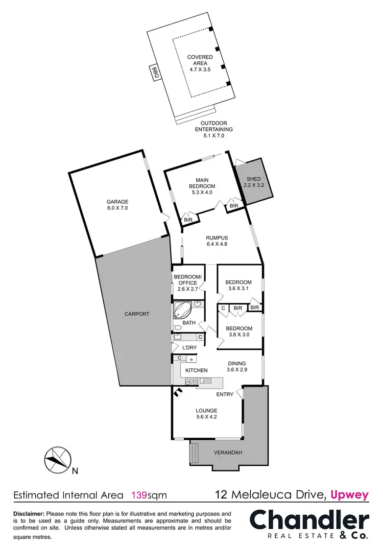Floorplan of Homely house listing, 12 Melaleuca Drive, Upwey VIC 3158