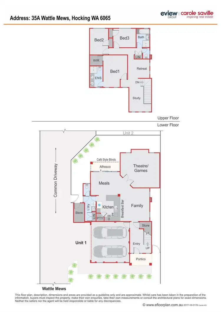 Floorplan of Homely house listing, 35a Wattle Mews, Hocking WA 6065