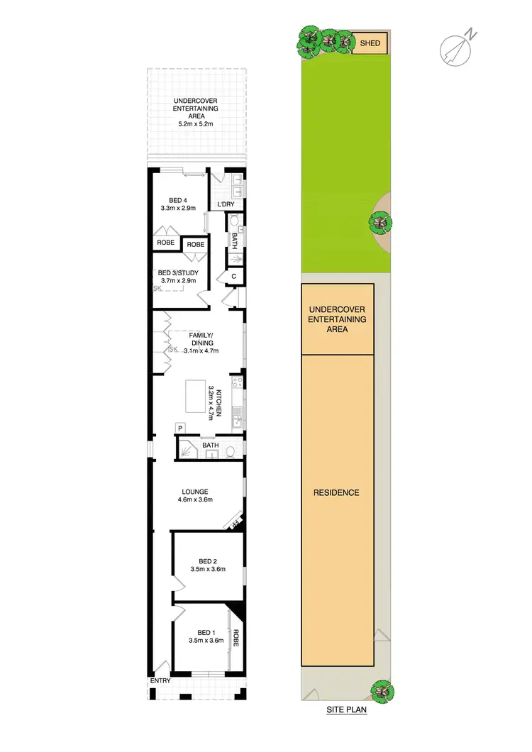 Floorplan of Homely house listing, 115 Unwins Bridge Road, Tempe NSW 2044