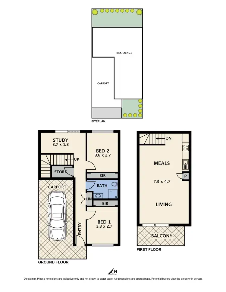 Floorplan of Homely unit listing, 3/3 Arcadia Avenue, Reservoir VIC 3073