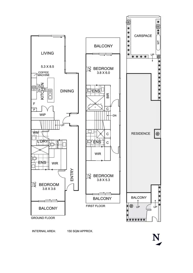 Floorplan of Homely house listing, 40 Sargood Street, Coburg VIC 3058