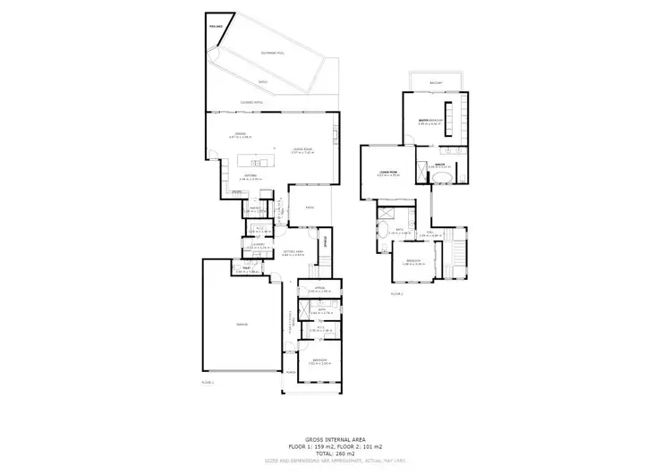Floorplan of Homely house listing, 78 Templeton Street, Wangaratta VIC 3677
