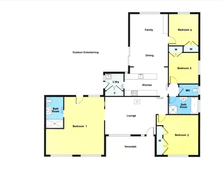 Floorplan of Homely house listing, 42 Jacksons Creek Road, Ararat VIC 3377