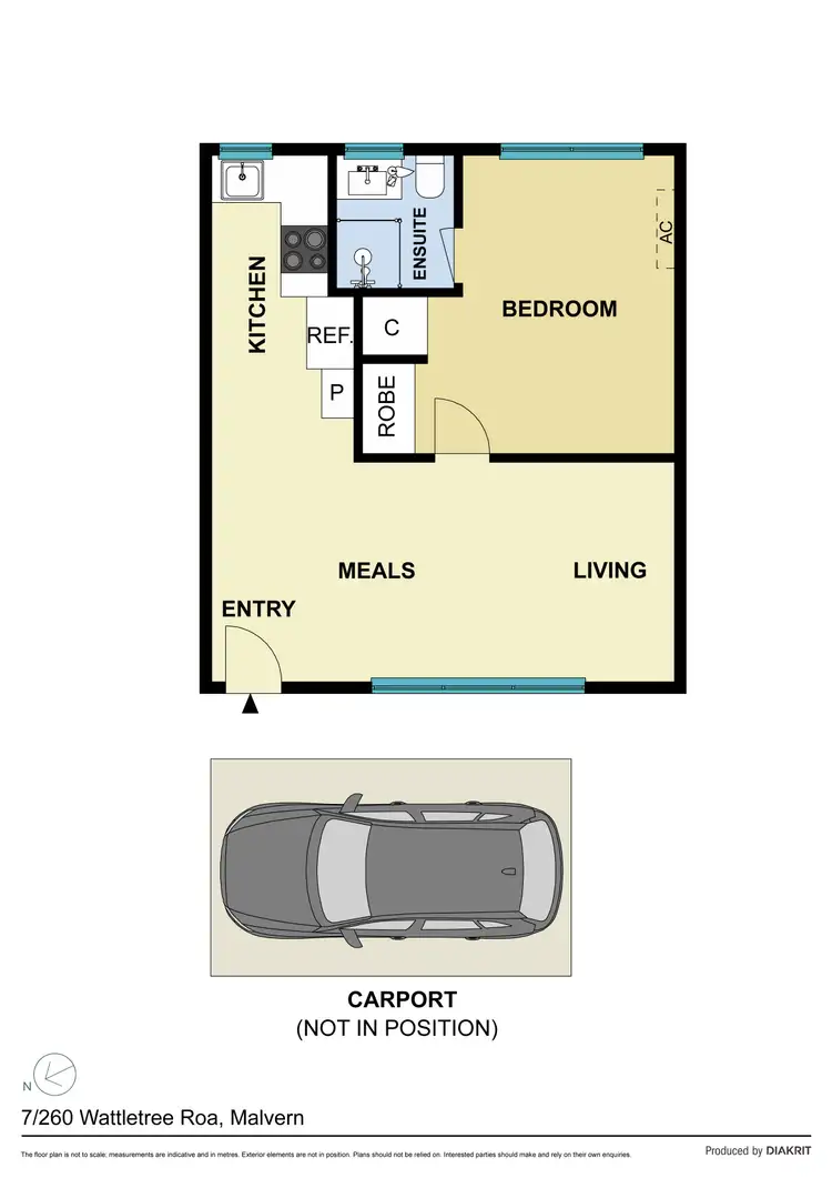 Floorplan of Homely apartment listing, 7/260 Wattletree Road, Malvern VIC 3144