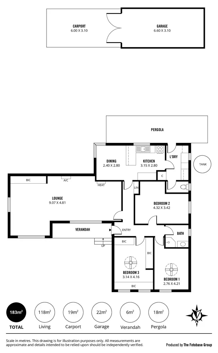 Floorplan of Homely house listing, 2 Cadell Street, Seaview Downs SA 5049