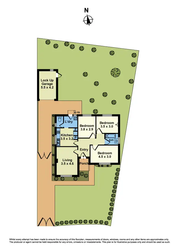 Floorplan of Homely house listing, 11 Lowe Crescent, Sunshine VIC 3020