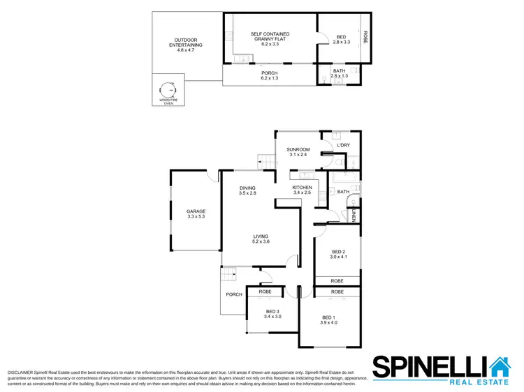 Floorplan of Homely house listing, 13 McGrath Street, Fairy Meadow NSW 2519