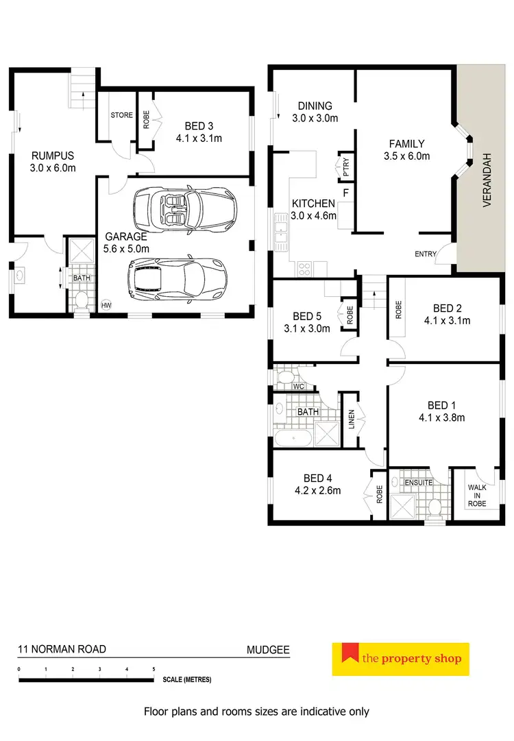 Floorplan of Homely house listing, 11 Norman Road, Mudgee NSW 2850