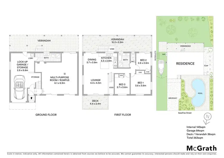 Floorplan of Homely house listing, 23 Sassifras Street, Mudjimba QLD 4564